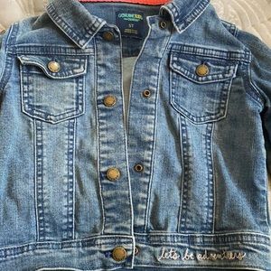 Oshkosh toddler Jean jacket